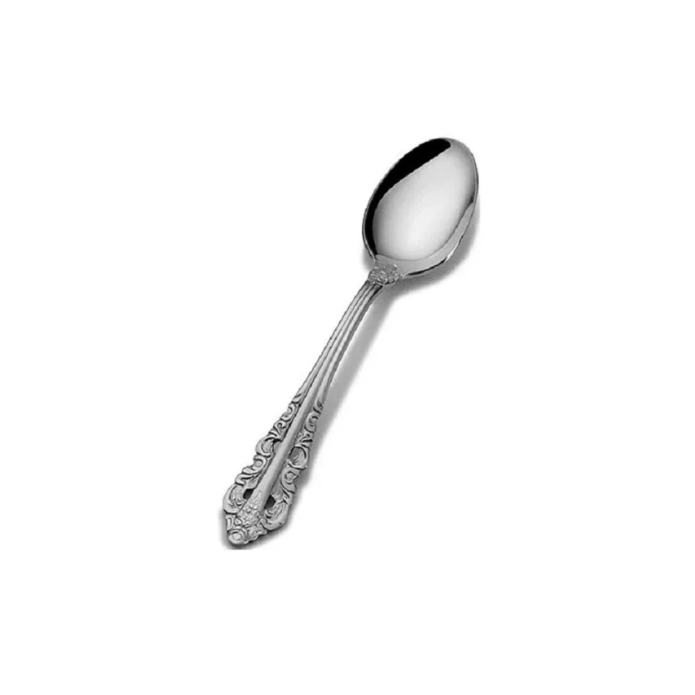 Wallace Antique Baroque 18/10 Stainless Steel Teaspoon (Set of Twelve)
